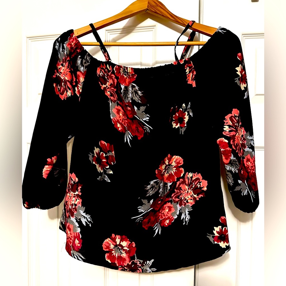 Women’s Hint of Blush Off The Shoulder Shirt